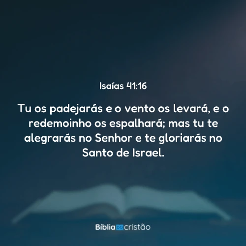 Isaías 41:16