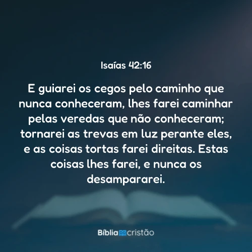 Isaías 42:16