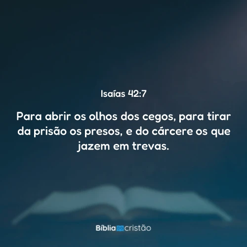 Isaías 42:7
