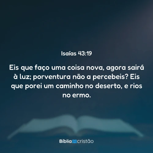 Isaías 43:19