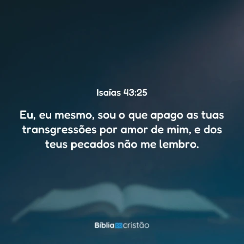 Isaías 43:25