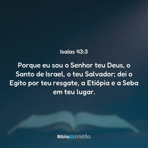 Isaías 43:3
