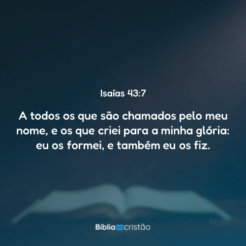 Isaías 43:7