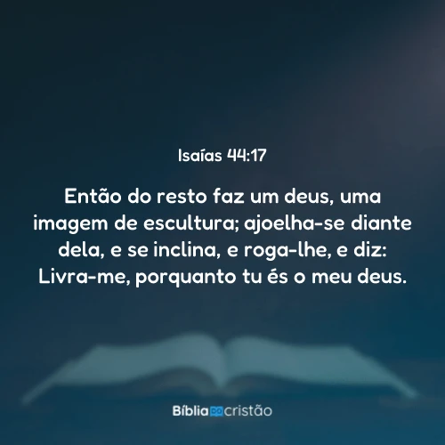Isaías 44:17