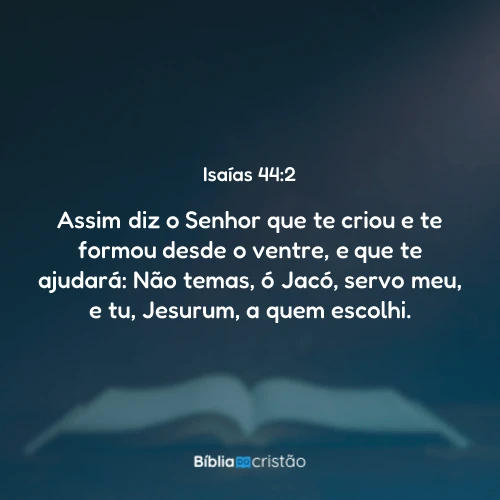 Isaías 44:2