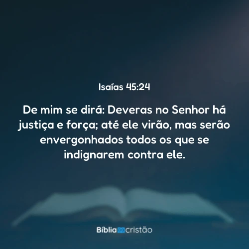 Isaías 45:24