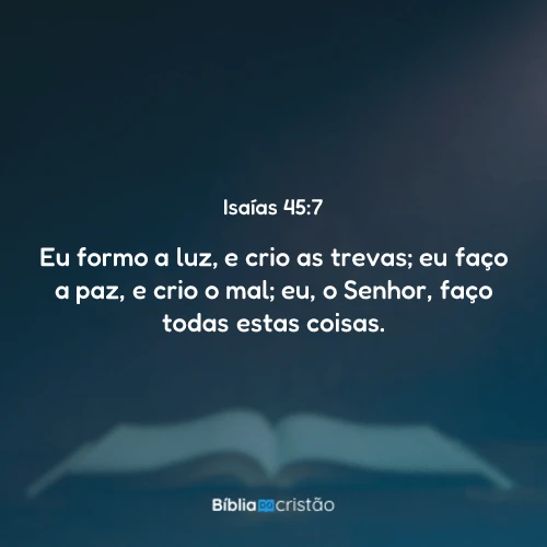 Isaías 45:7