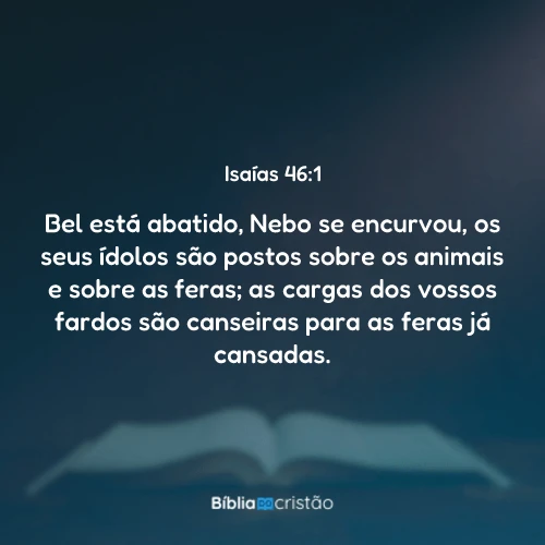 Isaías 46:1