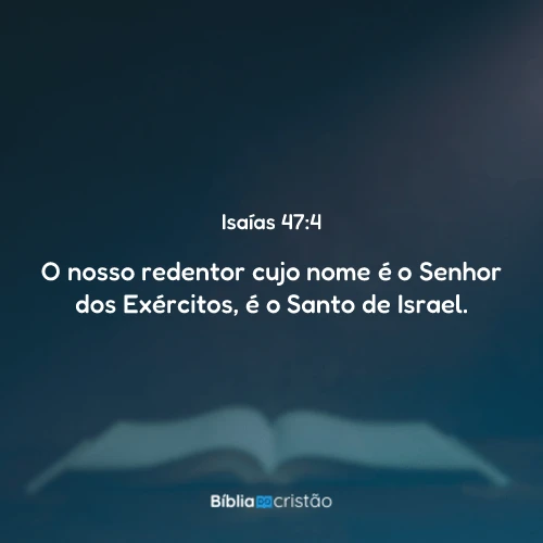Isaías 47:4