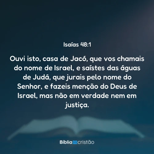 Isaías 48:1