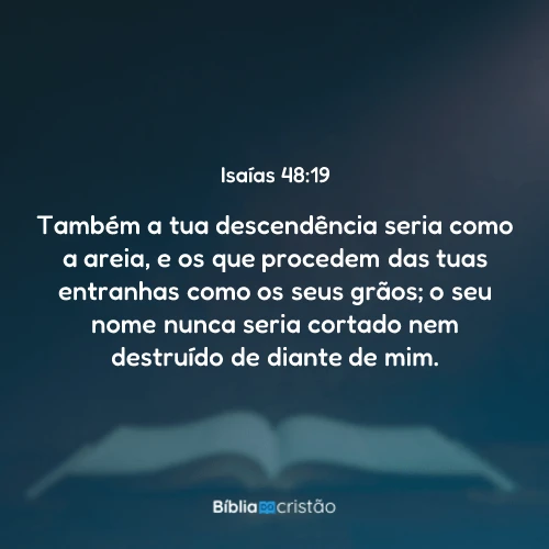 Isaías 48:19