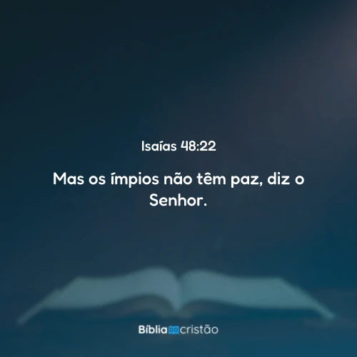 Isaías 48:22