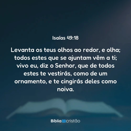 Isaías 49:18