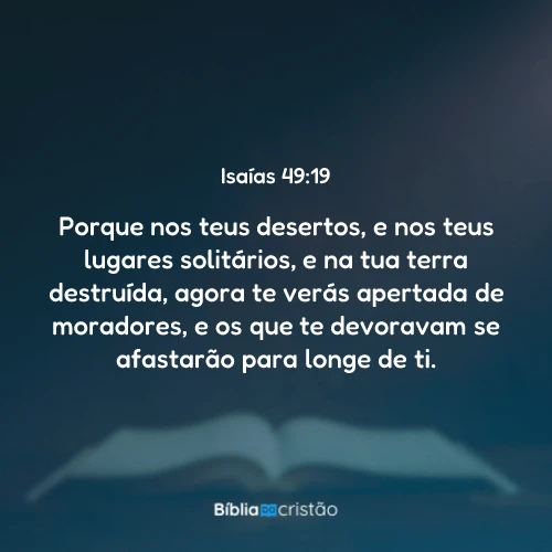 Isaías 49:19