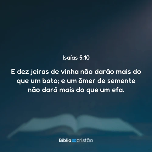 Isaías 5:10