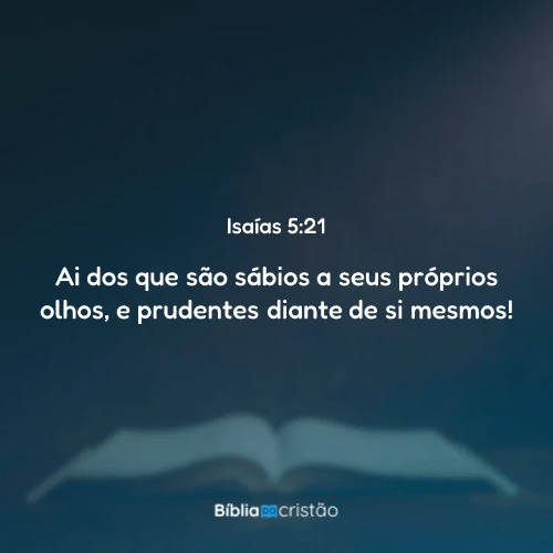 Isaías 5:21