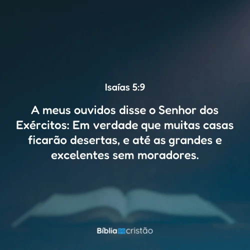 Isaías 5:9
