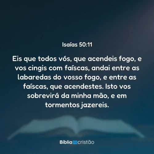 Isaías 50:11