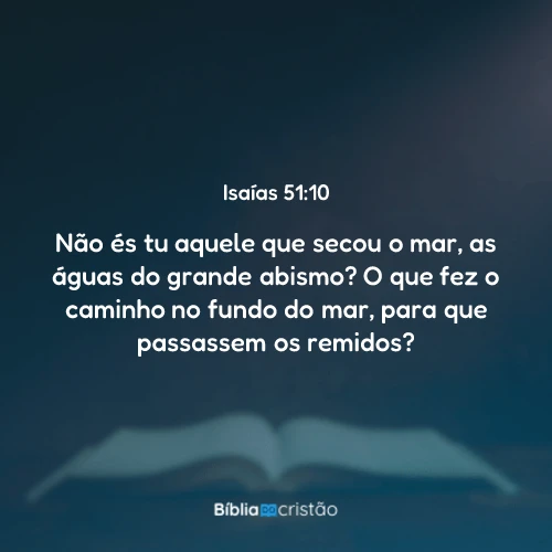 Isaías 51:10