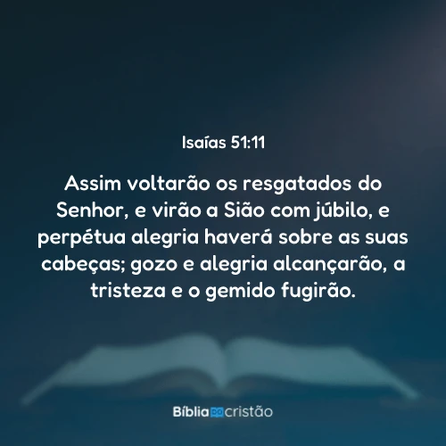 Isaías 51:11