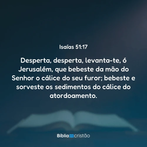 Isaías 51:17
