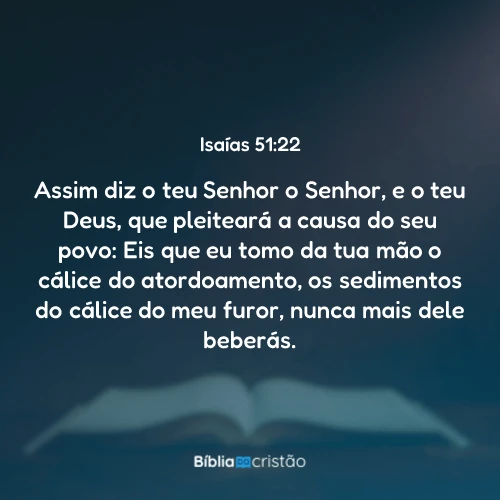 Isaías 51:22