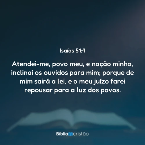 Isaías 51:4