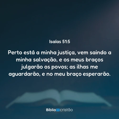 Isaías 51:5