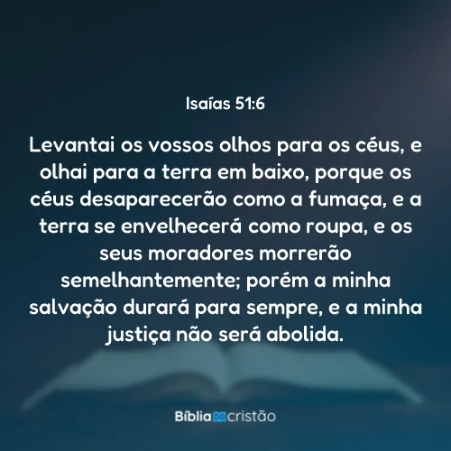 Isaías 51:6