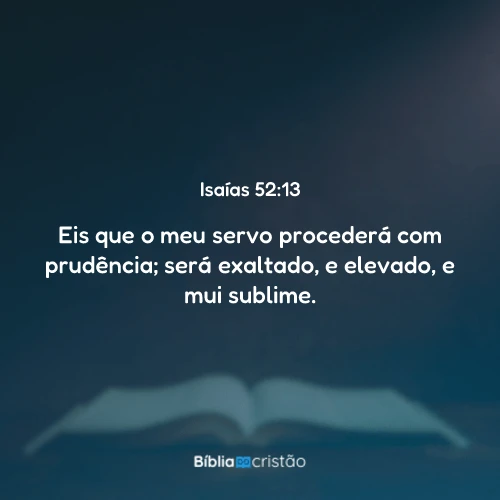 Isaías 52:13