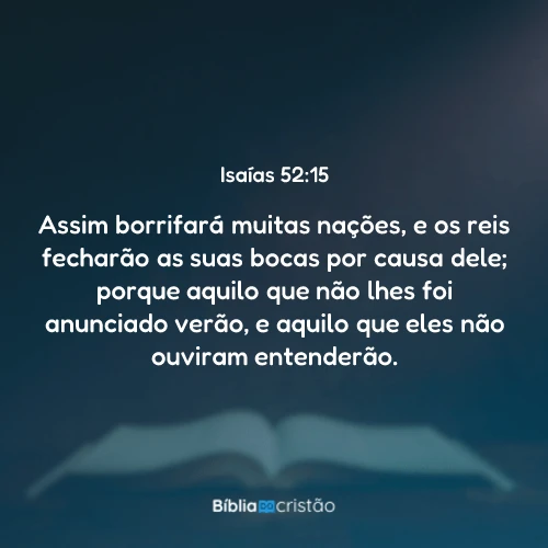 Isaías 52:15