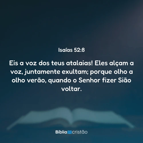 Isaías 52:8