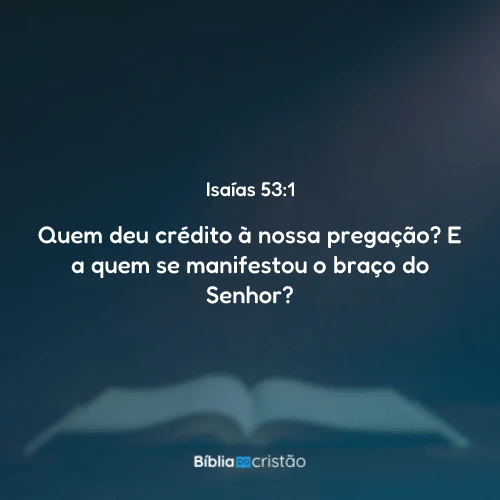 Isaías 53:1