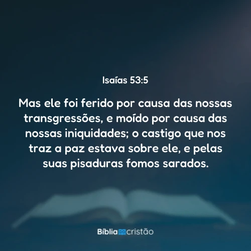 Isaías 53:5