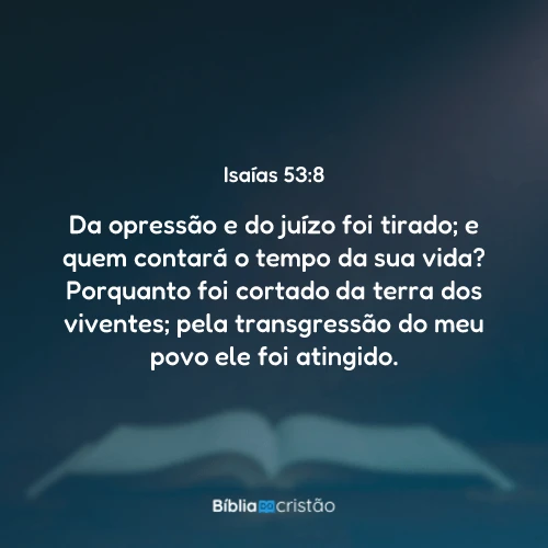 Isaías 53:8