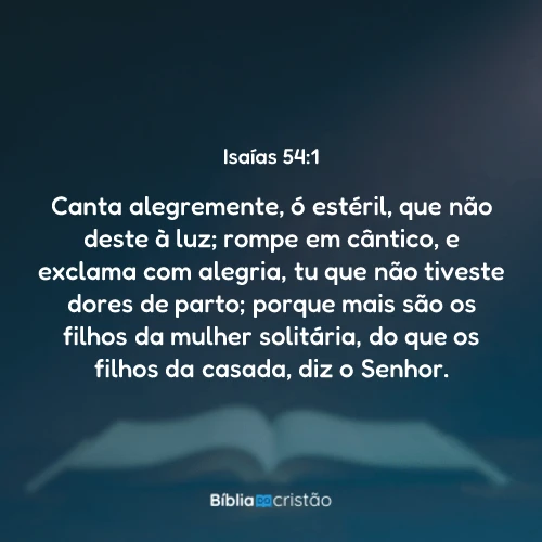 Isaías 54:1