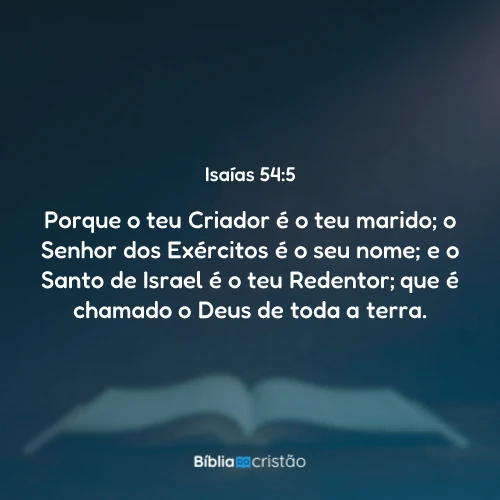 Isaías 54:5