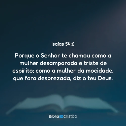 Isaías 54:6