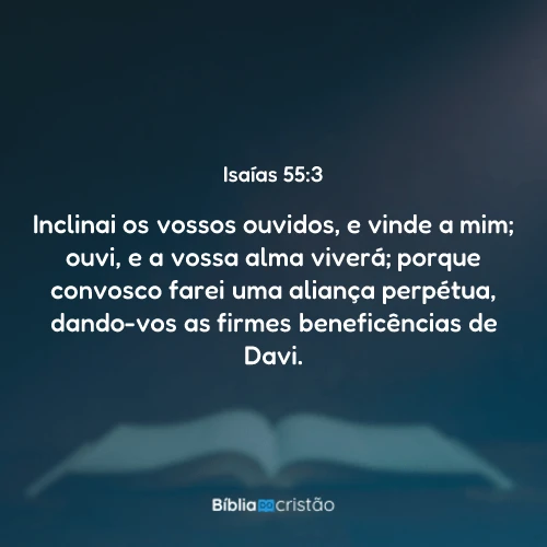 Isaías 55:3