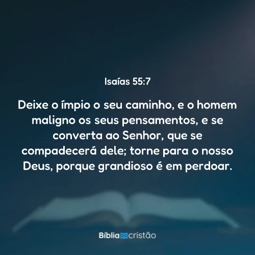 Isaías 55:7