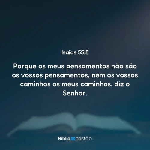 Isaías 55:8