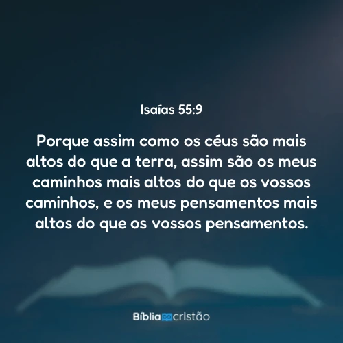 Isaías 55:9