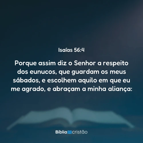 Isaías 56:4