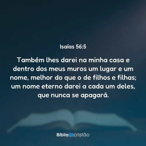 Isaías 56:5