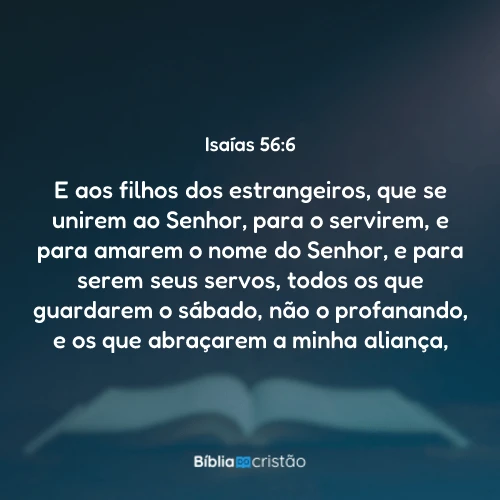 Isaías 56:6