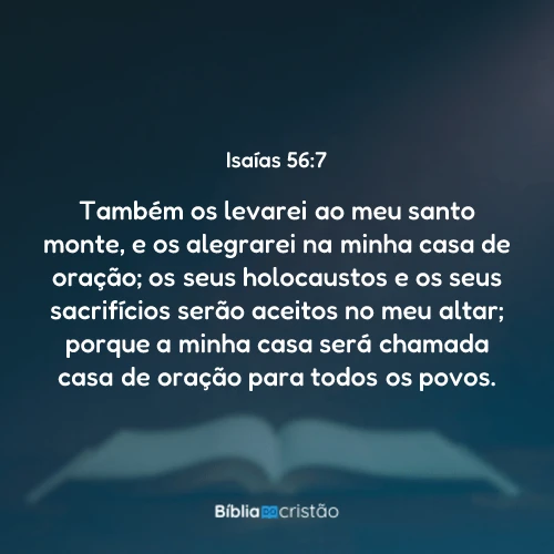 Isaías 56:7