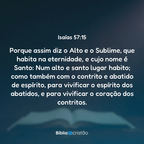 Isaías 57:15