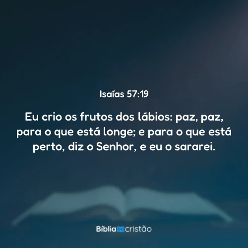 Isaías 57:19