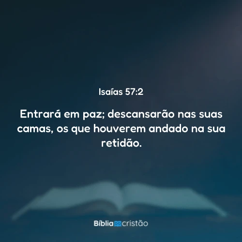 Isaías 57:2