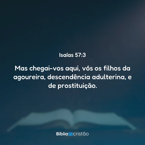 Isaías 57:3